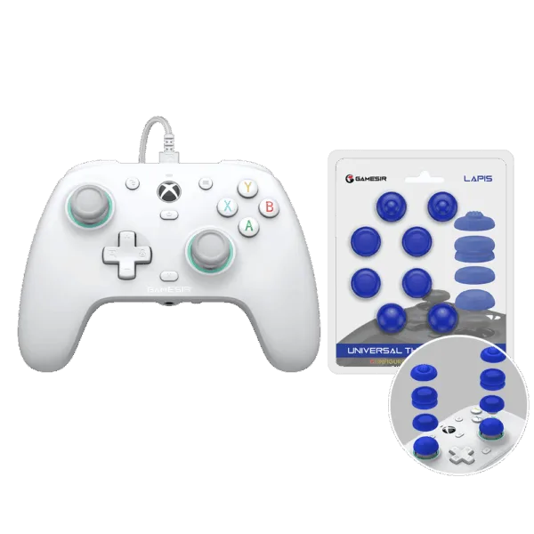 GameSir G7 SE Controller with Interchangeable Joystick Caps -  XBOX /PC Gaming Bundle