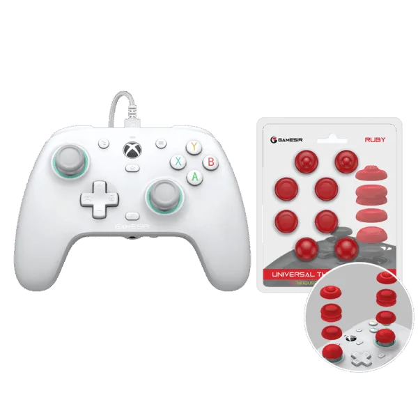 GameSir G7 SE Controller with Interchangeable Joystick Caps -  XBOX /PC Gaming Bundle