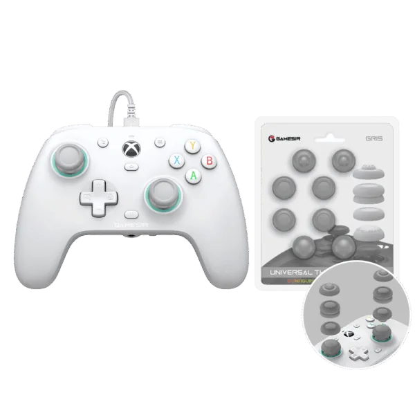 GameSir G7 SE Controller with Interchangeable Joystick Caps -  XBOX /PC Gaming Bundle