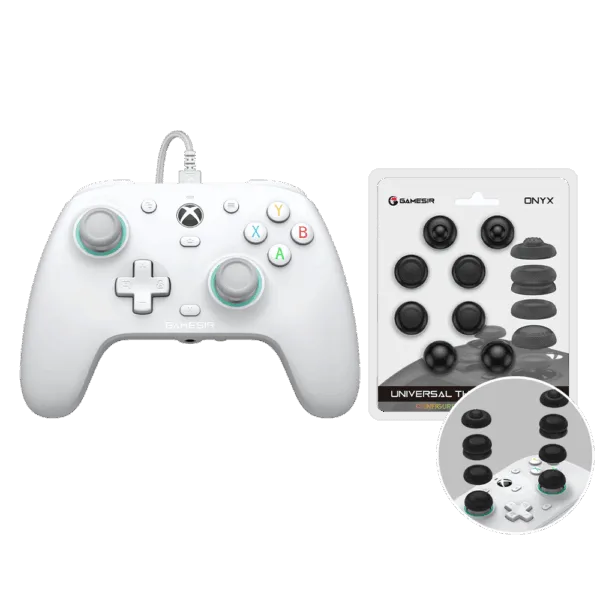 GameSir G7 SE Controller with Interchangeable Joystick Caps -  XBOX /PC Gaming Bundle
