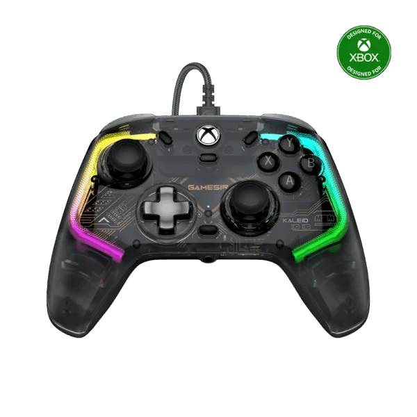 GameSir Kaleid Wired Transparent RGB Gaming Controller for XBOX